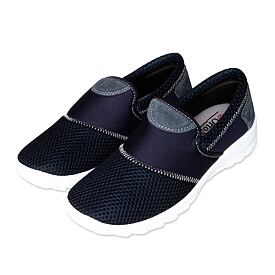Dame åndbare gel-sneakers blå