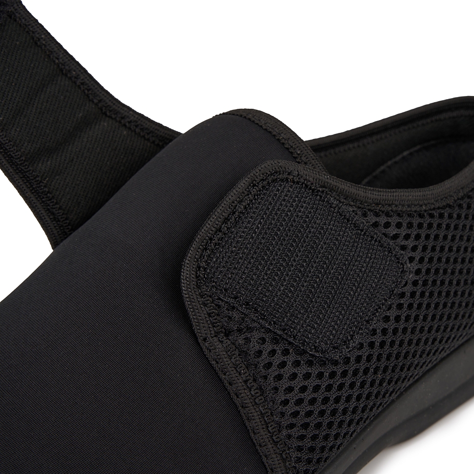 Dame brede sneakers til hallux Halina sort