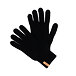 Uldne fingerhandsker i Merino, sort